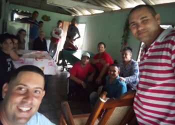 Church planting in the village of Panchito in Villa Clara, Cuba
