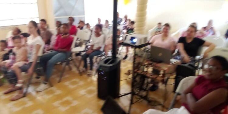 Spring Bible School at the Second Baptist Church of Yaguajay
