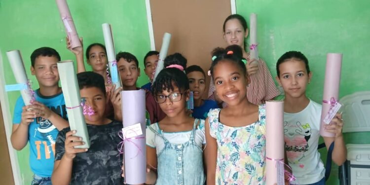 Spring Bible School at the Second Baptist Church of Yaguajay