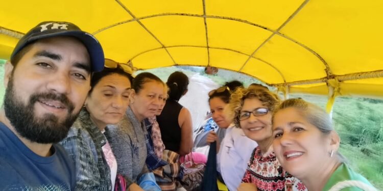 Evangelistic Campaign in Entronque de Guasimal, Cuba.