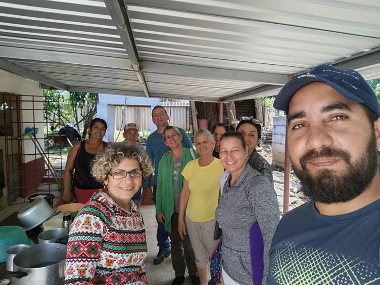 Evangelistic Campaign in Entronque de Guasimal, Cuba.