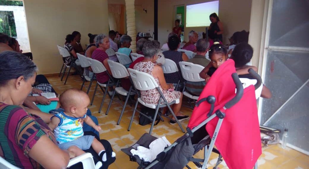 The Lord´s work in Africa neighborhood.