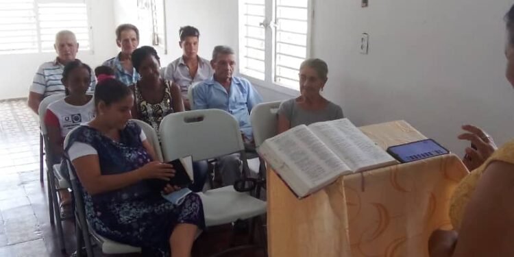 The Lord´s work in Jobo Rosado, Cuba.
