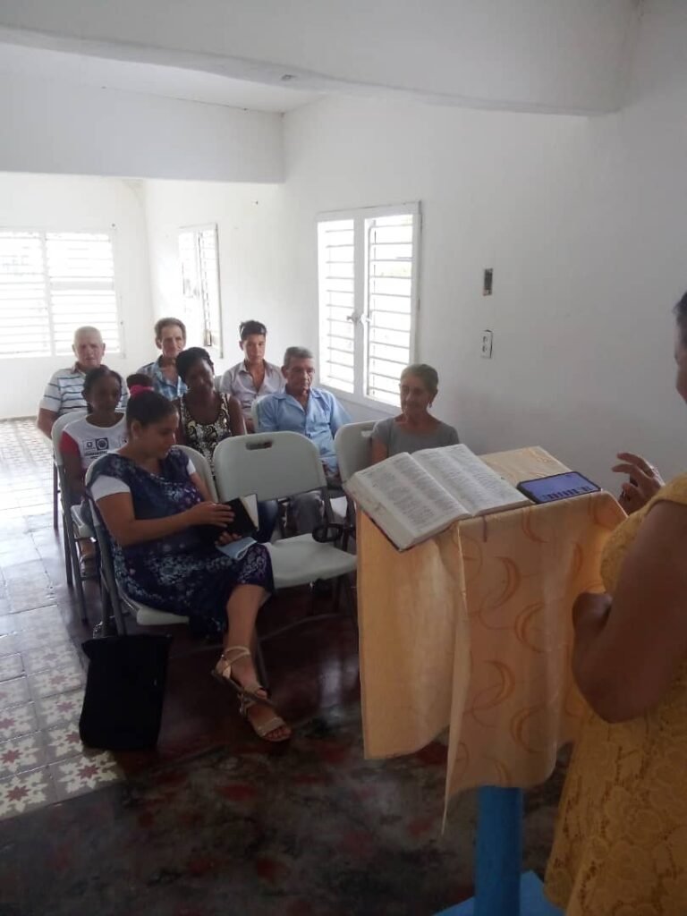 The Lord´s work in Jobo Rosado, Cuba.