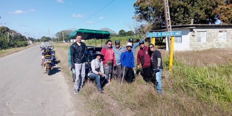 Evangelistic Route from Cifuentes to Corralillo, Cuba.