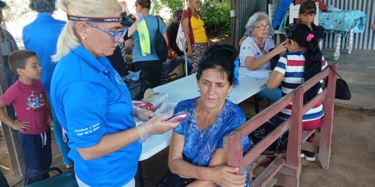 Health Day Blesses 86 People in Tuinucú, Cuba