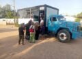New missionary transport in Quemado de Güines, Cuba.