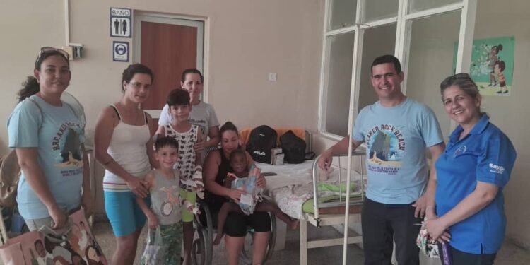 The Cuban Baptist Medical Fellowship serves with love.
