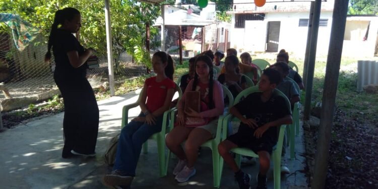 Vacation Bible School at the Second Baptist Church of Yaguajay, Cuba.