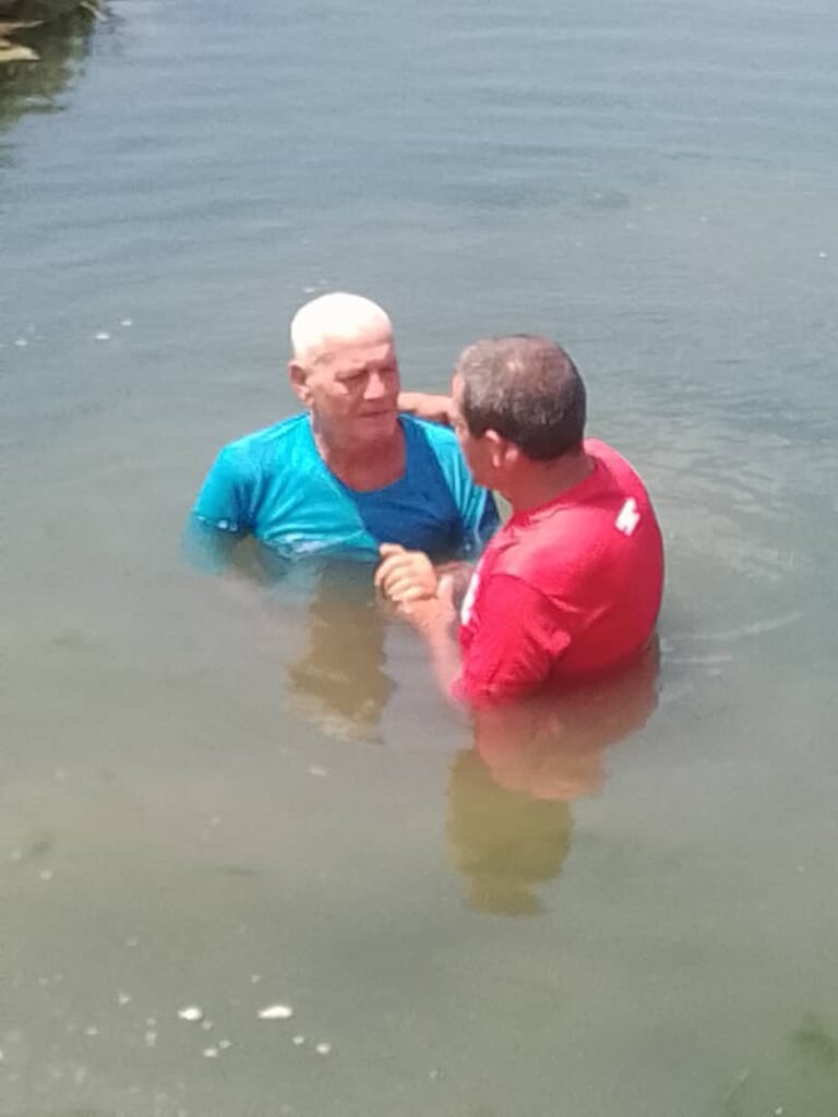 Baptisms in Las Llanadas and Jobo Rosado, Cuba