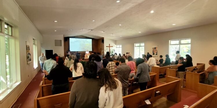 Believers from Eight Churches Gather in Alexandria, USA.