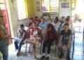 Escuela Bíblica en la Iglesia Bautista de Isabela de Sagua, Cuba.