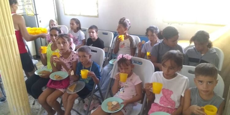 Bible School at the Isabela de Sagua Baptist Church, Cuba.