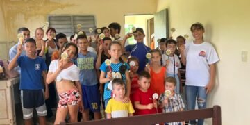 Bible School in Entronque de Guasimal, Cuba.