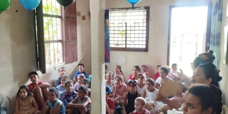Bible School in Caguaguas, Cuba.
