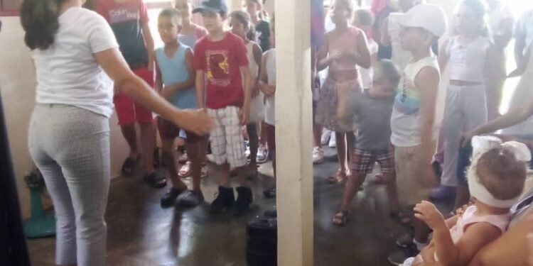 Bible School in Caguaguas, Cuba.