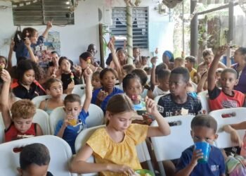 Summer school in the 26 de Julio neighborhood, Cuba.