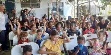 Summer school in the 26 de Julio neighborhood, Cuba.